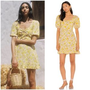 Faithfull The Brand Agathe Garden Floral Dress NWT